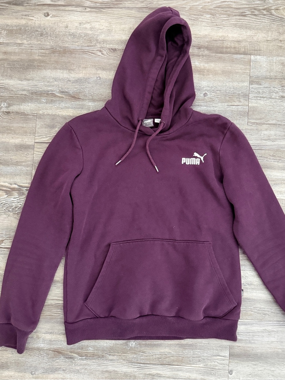 Puma Women’s Hooded Pullover in Plum